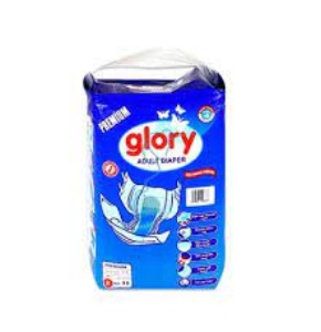 Glory Premium Adult Diaper Size L For Waist 110-150Cm 8pcs