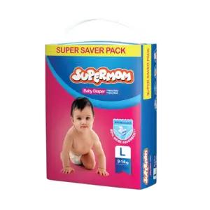 Supermom Baby Belt Diaper L Size (9-14 kg) 40pcs