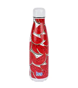 Hot & Cold Stylish SS Cola Water Bottle 450 ML | Watermelon Splash