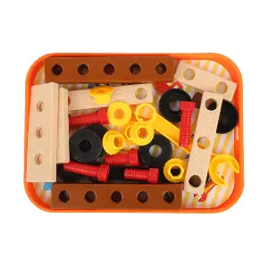 Educational Toys Multifunction Nut Toolbox Simulation Toolbox Kit Toys