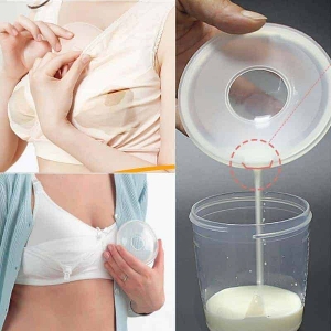 Silicone Wearable-Breast Milk Collector -1 Pices