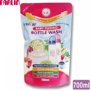 Farlin Baby Feeding Bottle Wash 700 ml also wash vegetable, fruits, toys, table wear and other baby items