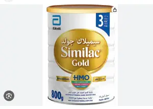 Similac Gold 3 Growing-Up Formula Baby Milk Powder(1-3 Years)- 800g (Ireland)