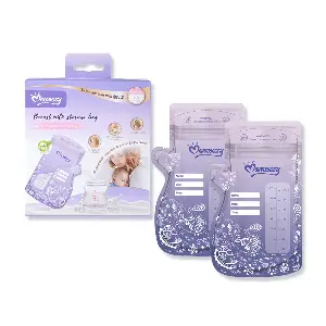 BPA Free Breastmilk Storage Bags Milk Storage Container Plastic Storage Bags 25pcs Per Box Milk Storing Bags for Breastfeeding