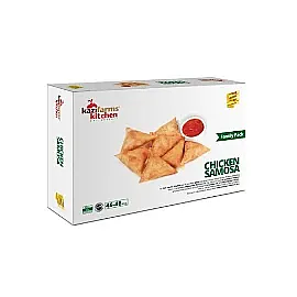 Kazi Farms Kitchen Chicken Samosa (22-23 pcs) 250g