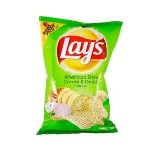 Lays American Style Cream And Onion Chips (Big)